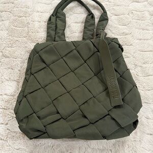 Jason Wu Olive Green Quilted Tote